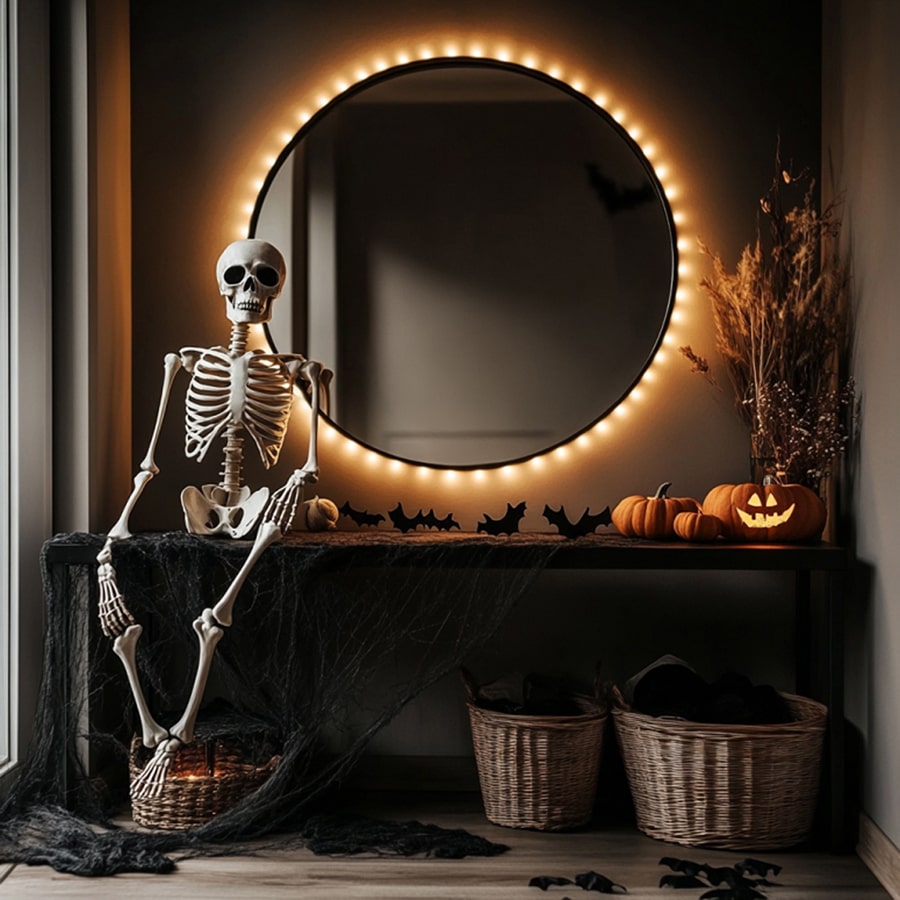 Halloween Interior Lighting Tricks