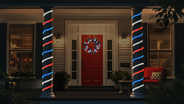 Patriotic Rope Lights