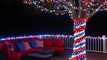Patriotic String Lights