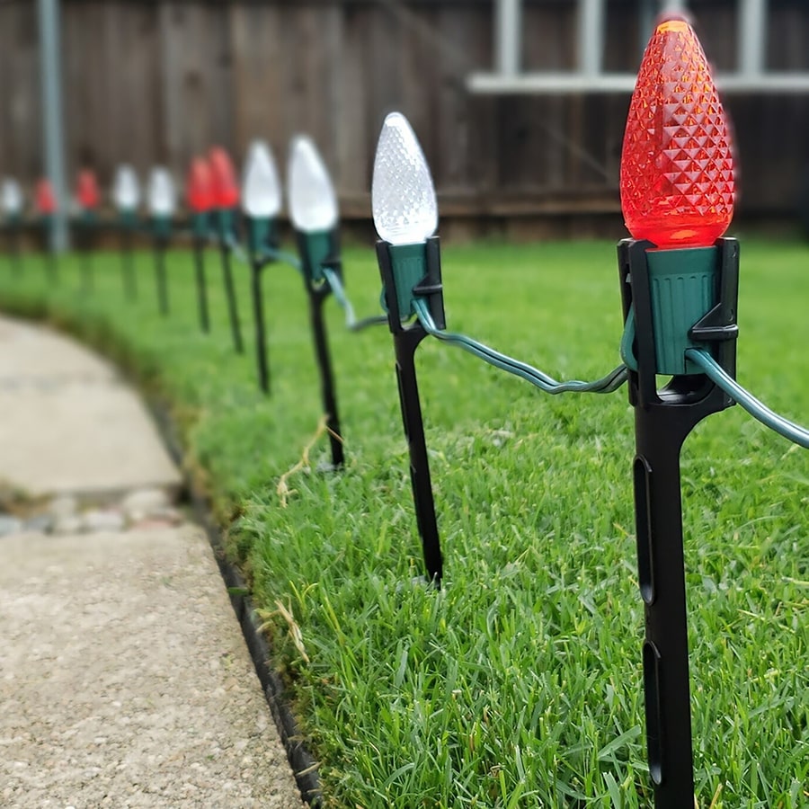 Yard Stakes For Christmas Lights